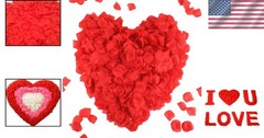 2200 PCS Artificial Red Silk Rose Petals – Transform Your Celebrations