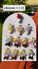 Handmade Bouquet Magnets 💐✨