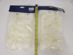 500pc White Faux Rose Petals Artificial Wedding Flower Petals Romantic Decor