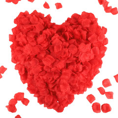 2200 PCS Red Silk Rose Petals Wedding Flower Decoration