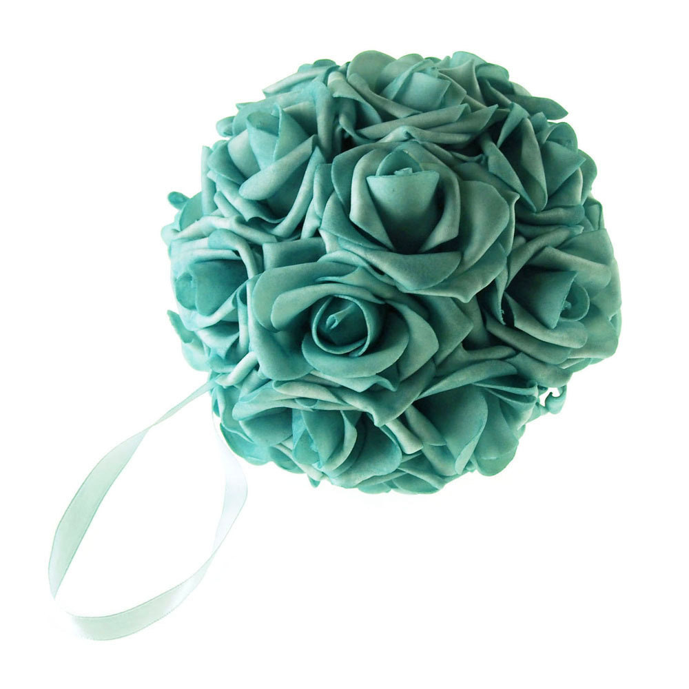 Soft Touch Foam Kissing Balls Wedding Centerpiece, 6-Inch