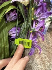 Floral Freesia Bush 21 Inch Satin Flowers Spring/Summer Florals LOT OF 6 NEW