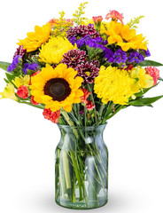 – Flowering Fields Sunflower Bouquet – Fresh Flowers for Delivery – Mothers Day