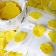 4000 Yellow Silk Rose PETALS Wedding Party Decorations Supplies WHOLESALE SALE