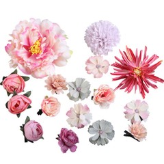 Mixed Artificial Flowers DIY Craft Supplies Home Decoration Bouquet Accessories