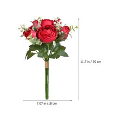 1PC Wedding Bouquet Decor Simulation Bouquet Bride Holding Flower Wedding Prop