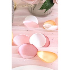 Wedding Rose Petals 300PCS Faux Silk Flower Decor Aisle Table Scatter Favor New