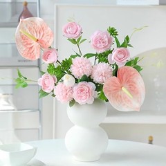 36 Pcs Artificial Chrysanthemums Heads Ball Flowers，Silk Light Pink