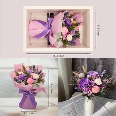 Forever Flower Gifts for Her: Romantic Flowers Graduation-Daughter Lilac