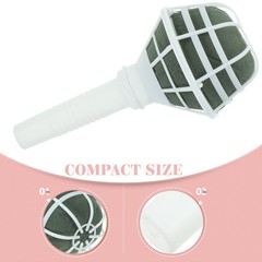 4Pcs Reusable Plastic Wedding Bouquet Holders for DIY Bridal Flower Handlers