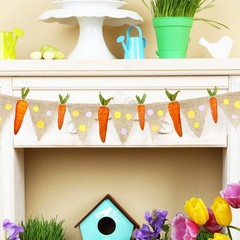 12 Pcs Easter Artificial Carrots Decorative Orange Foam Carrots Lifelike Simulat