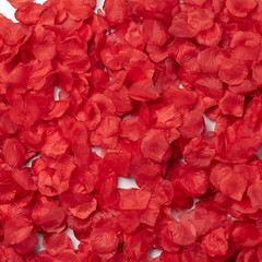 1200 piezas de pétalos de rosa de seda artificiales para decorar una noche román