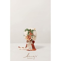 Bridesmaid Bouquet Artificial Flowers Wedding Decoration Tossing Props Ceremony