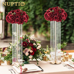 Burgundy Rose Flower Balls – 10 Pcs 15.7″ Faux Floral Arrangements for Weddings