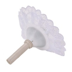 Decoration With Lace Flower Holder Foam Bouquet Wedding DIY Handle