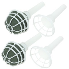 4Pcs Reusable Plastic Wedding Bouquet Holders for DIY Bridal Flower Handlers