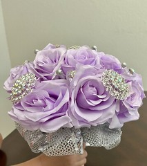Lilac Quinceanera Bouquet