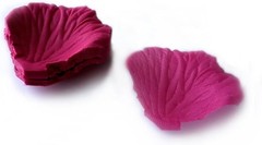 1000 Lifelike Fuchsia Silk Rose Petals – Decoration for All Occasions