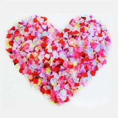 1000 Lifelike Fuchsia Silk Rose Petals – Decoration for All Occasions