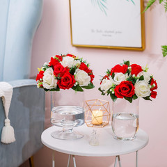 10 Silk Rose Flowers for Wedding/Party Centerpieces & Decorations