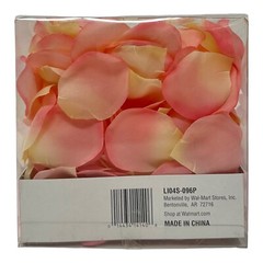 Vintage 90s Faux Rose Petals 2,000 Light Pink Yellow Artificial Flowers Love