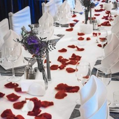 2000Pcs Red Silk Rose Petals for Romantic Wedding & Event Decor