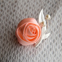 Rose Corsage man wedding Flowers Brooch Groom Boutonniere Prom Party Decoration
