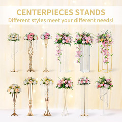 Burgundy Rose Flower Balls – 10 Pcs 15.7″ Faux Floral Arrangements for Weddings