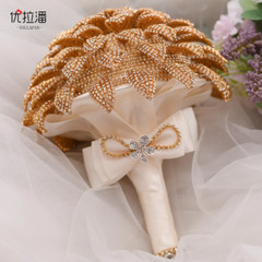Luxurious Rhinestone Bouquet in Hand Wedding Bride Bouquet Hand Wedding Bouquet