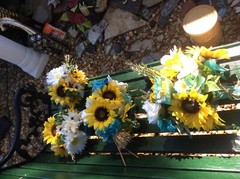 WEDDING FLOWERS BOUQUETS Decorations Sunflowers and any color you want PACKAGE