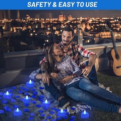 Blue Rose Petals for Romantic Night for him Set, 2000 Pieces Artificial Rose …