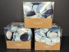 Ling’s Moment Artificial Rose Petals Vintage Wedding Decoration Blue Open Box 3