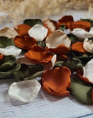 100 Rose Petals Terracotta Wedding Decor Olive Beige Flower Petals Aisle Decor