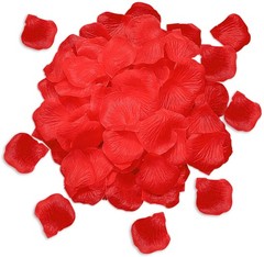 1000/2000 PCS Rose Petals, Fake Red Rose Petal, Artificial Silk Rose Petals USA