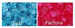 100 pc. BAG VICTORIA LYNN Faux ROSE PETALS WEDDING DECOR for FLOWER GIRL BASKET