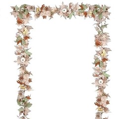 Fall Garland Maple Leaf, 5.9Ft Hanging Vine Garland Artificial Autumn White