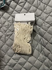 Studio his & hers Natural Beige Bohemian Crochet Bouquet Wrap
