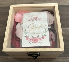 MACTING Rose Petals 200Pcs Girl Scatter Silk Petals with Wooden Box Fake Rose…