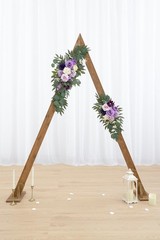 Olalaka Faux Flower Swag Set of 2 for Wedding Welcome Signs Floral Decoration…
