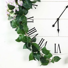 GREEN 5 ft long Artificial Poplar Foliage Garlands Party Wedding Decorations