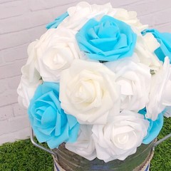 Wrapables Real Touch Flowers for DIY Wedding Bouquets and Centerpieces