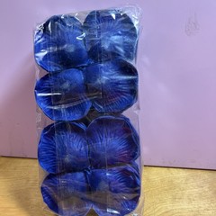 New Still Sealed Fake Royal Blue Flower Petals