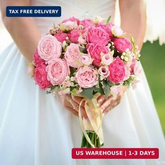 MARTINE MALL 4 Packs Peonies Artificial Flowers, Mixed Pink Artificial Peonies,