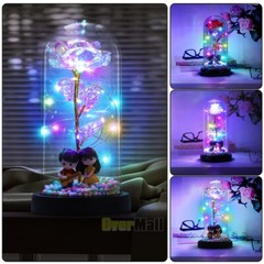 Eternal Rose Flower LED Enchanted Galaxy Rose LED Light Valentine’s Gift For Her