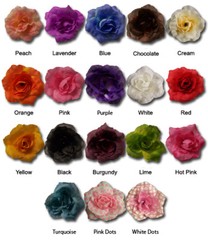 50 Assorted Silk Flower Heads Scrapbook Wedding Decoration Craft Floral Daisy