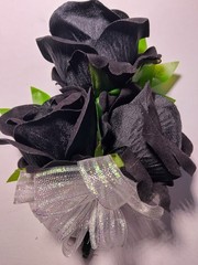 Hand Made Corsage and boutonniere Set Halloween