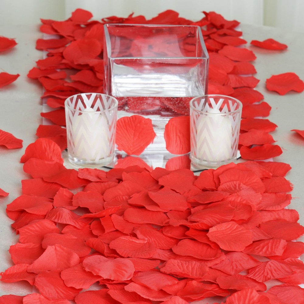 2000 Red Silk Rose PETALS Wedding Party Decorations Supplies WHOLESALE SALE