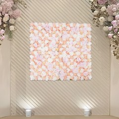 Artificial Flower Wall Panel Silk Rose Wall Mat Backdrop Wedding Holiday Decor