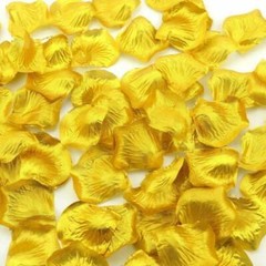 Artificial Metallic Gold Rose Petals