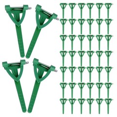 180Pcs Reusable Plastic Boutonniere Holder Pins for Wedding Corsage Dark Green